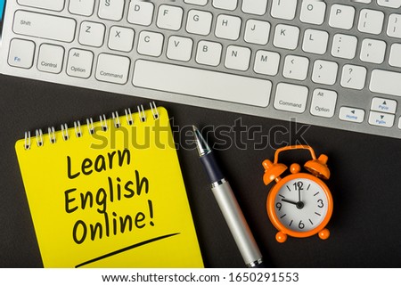 Learn English - Online english learning program or tutorial