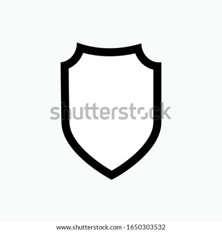 
Shields Icon. Security Vector. Guard Sign. Protection Symbol - Logo Template.