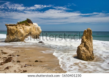 El Matador State Beach California Royalty-Free Stock Photo #1650401230