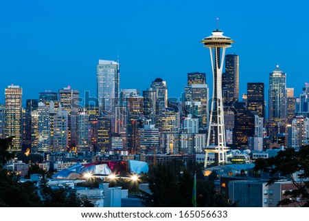 Downtown Seattle, Washington State