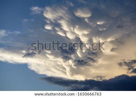 Picture of a stormy cloudscape.