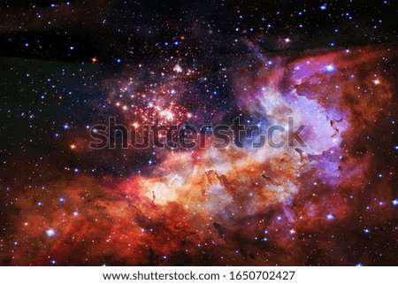 Space and galaxy. The elements of this image furnished by NASA.
