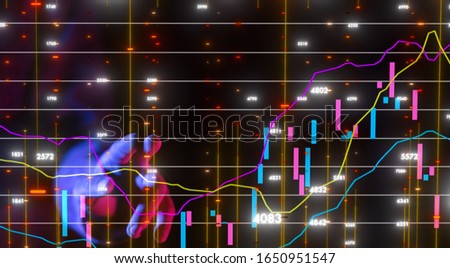 stock Trading digital Investment dashboard