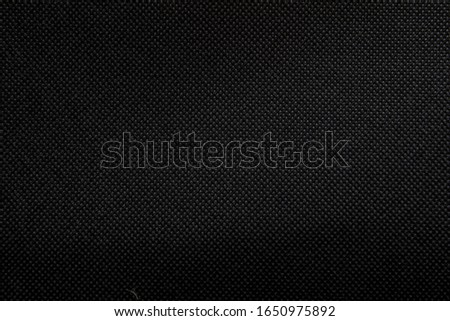 background texture of a black fabric