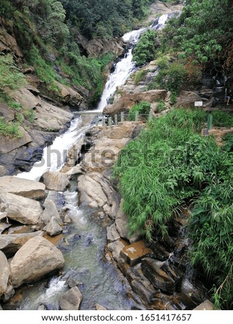 Ella Waterfall in Sri lanka 