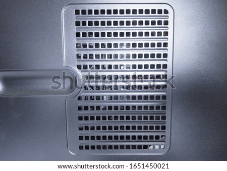 Ventilation system of a desktop cpu.
