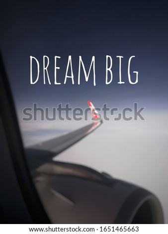 Good motivational words with blur background picture