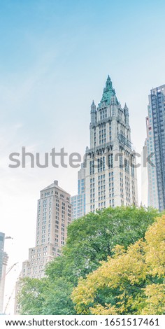 Lower Manhattan buildings, New York City