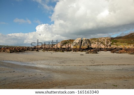 Beach at Fionnphort, Isle of Mull, Scotland, UK