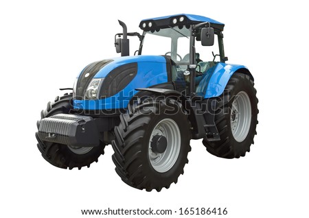 Agricultural tractor Royalty-Free Stock Photo #165186416