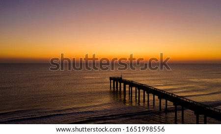 Sunrise over Florida Beach on the Atlantic Ocean