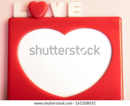 love picture frame background