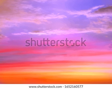 pink Sunset background beautiful sun and sky sunlight evening clouds on skyline nature pink yellow blue color