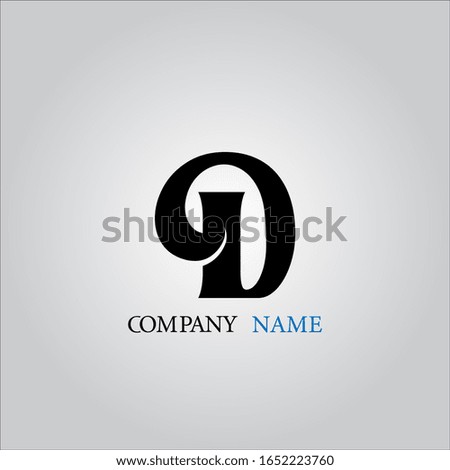 D letter logo with nice white background.D letter icon.D letter design