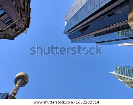 Buildings in Sydney CBD Australia