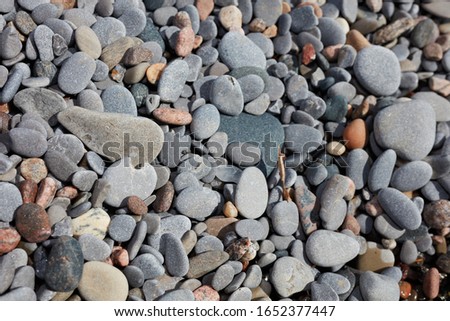 Multi Coloured rocks in bright sunlight. Ultra high resolution image.