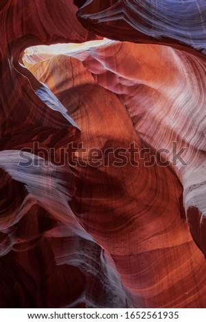 beauty of antelope canyon in Arizona