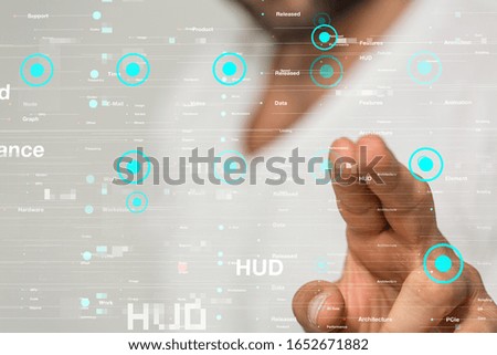 Touch screen technology. Future modern touch screen technology