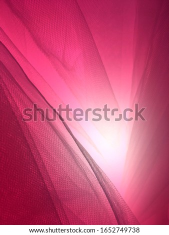 Mesh texture and pattern On a pink background.