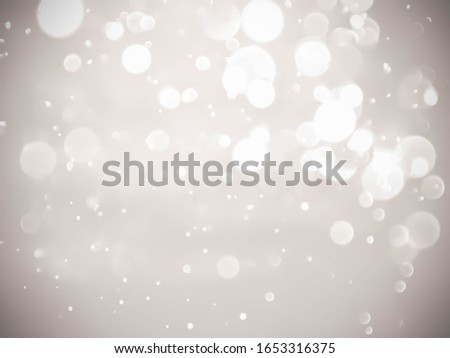 white blur abstract background. bokeh christmas blurred.