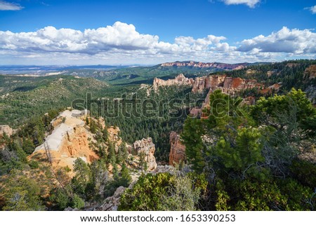 piracy point in the bryce canyon national park in utah in the usa