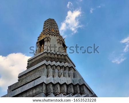 Patch pagoda in Wat Pho, Bangkok, Thailand