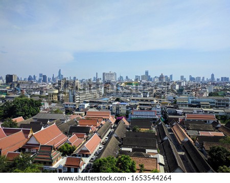 Overview of Bangkok, Thailand - 2017