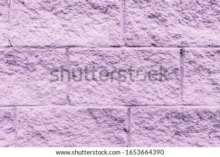 Brick Wall. Abstract Background Texture. Color tinted in Dirty Magenta. Stock Photos