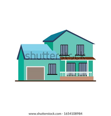 house simple illustration vector clip art