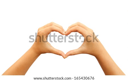Heart hands