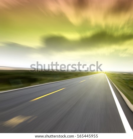 Road distance