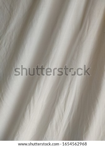 Wave pattern background on curtains