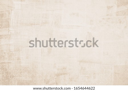 OLD GRUNGY PAPER BACKGROUND, BROWN BLANK NEWSPAPER TEXTURE, SPACE FOR TEXT