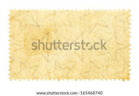 Star pattern on a grungy brown stamp, isolated against white. 