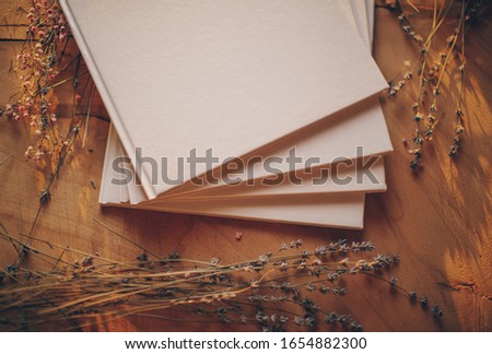 Wedding book for writing best wishes on wedding day. Album for marriage memories for bride and groom. 
