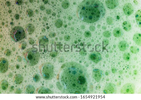 Abstract bubbles floating background.Beautiful soap bubbles
