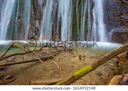 Val Tassaro Waterfall Italy Emilia Romagna