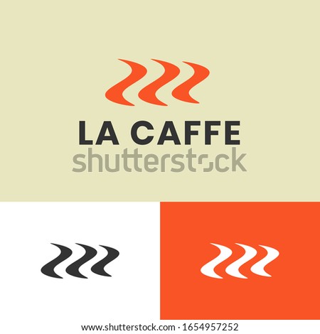 Food logo design concept. Kitchen logomark illustration. Can representing cafe, lunch, menu, pizza.