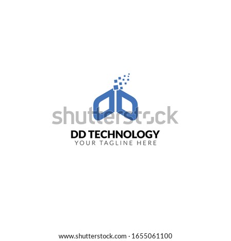 DD Technology Website Logo Design