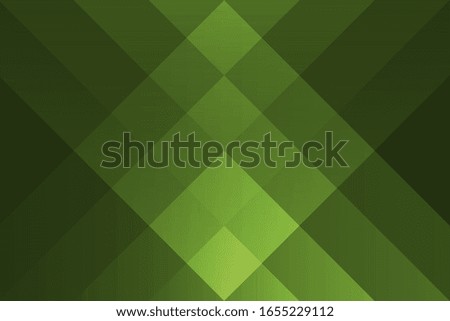 abstract background overlap with concept basic shape diamond green color