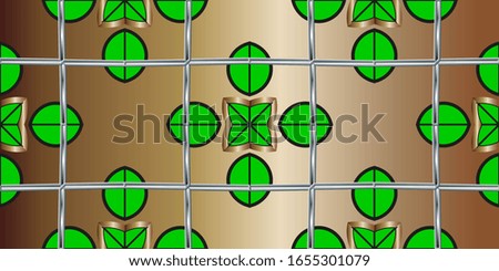 Modern pattern with geometric patterns. Under the color of silver and gold. Design for screen, presentation, wallpaper, holiday object. Graphic wallpaper, book cover.