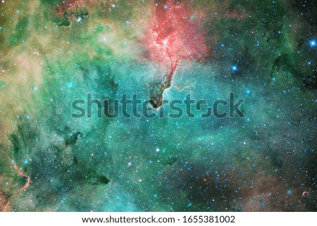 Awesome galaxy. Science fiction wallpaper. Elements of this image furnished by NASA.