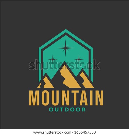 Template Mountain Call Logo for your team 