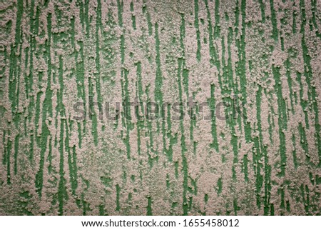 Green and yellow wall surface texture background