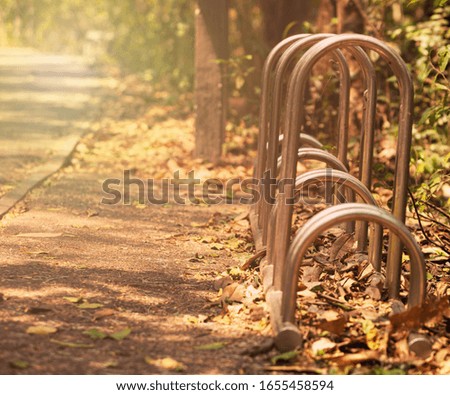 Bicycle parking to prevent theft