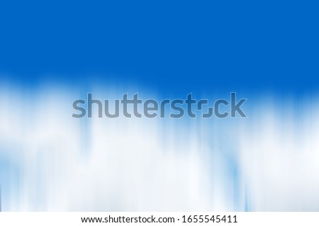 Motion Blur background with blue and white color.                            