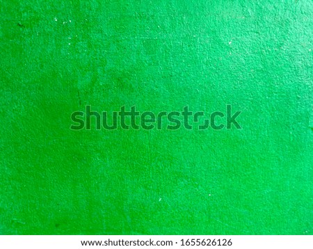 Abstract green color cement wall background