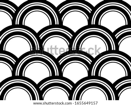 black and white abstract pattern vector. You can use it as background, wallpaper, wrapper, holiday prints, scrapbook, or even wedding. You also can use it separately become icon or logo template.