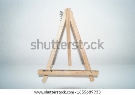 
Easel wood studio easel for artists who want to paint a painting