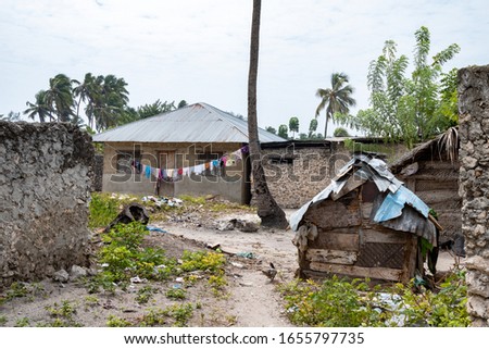 Village in Pwani Mchangani, Zanzibar, Tanzania